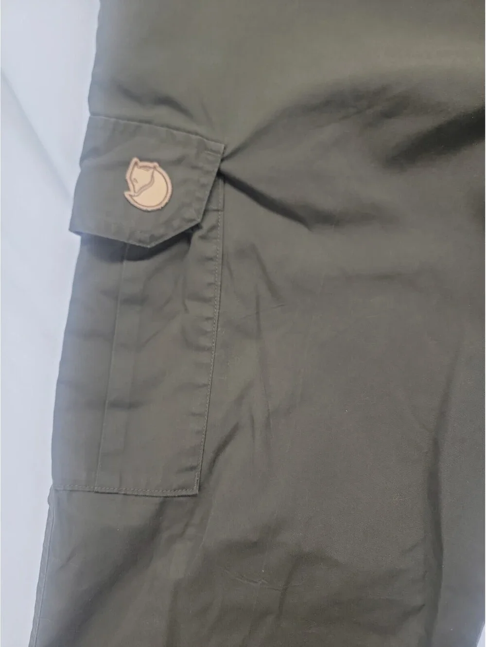 Fjallraven G1000 Reivo Trousers Hiking Pants Eu56 40x32 Brown Cargo